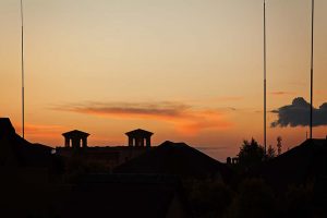 Sunset over Fourways, Johannesburg