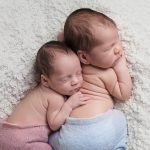 Boy and Girl Twin Newborns